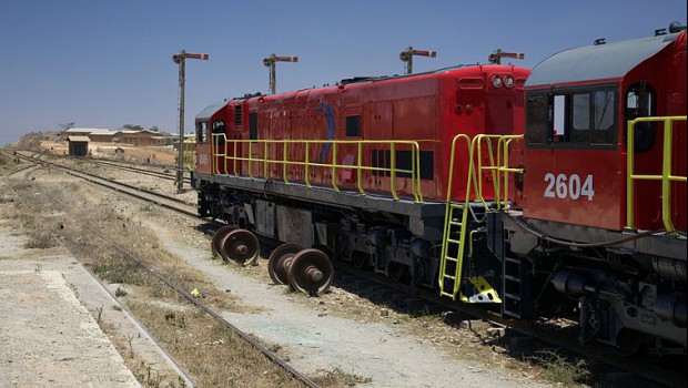 Railway Line construction ongoing in Tanzania