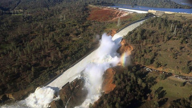 Kiewit selected to fix Oroville Dam in Sierra Nevada