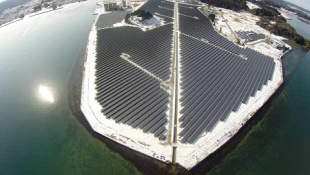 SunPower and Total complete solar power plant in Japan