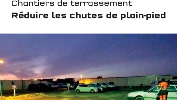 Attention aux chutes sur les chantiers de terrassement !