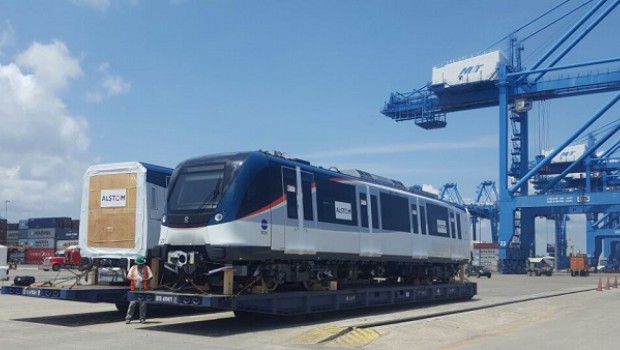 Alstom completed first cars’ delivery for Panama Metro Line 1