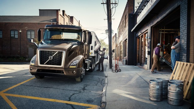 Volvo unveils new VNR haul truck model in North America