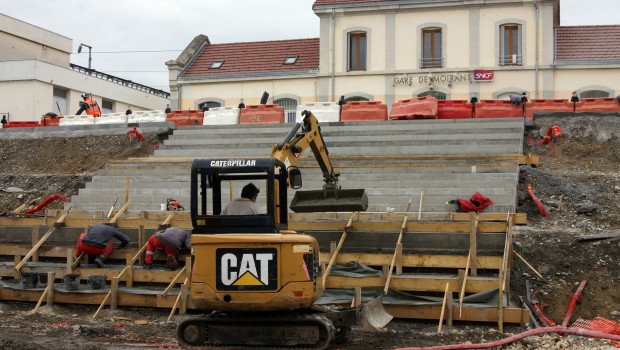 Isère : la gare de Moirans s'embellit