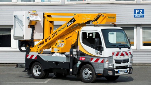 Palfinger P160A narrow cabin carrier