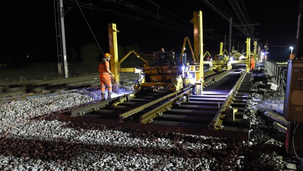 4 aiguillages remplacés en gare de Juvisy