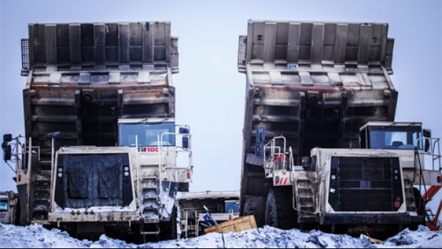 Terex braves the cold in Siberian coal mine