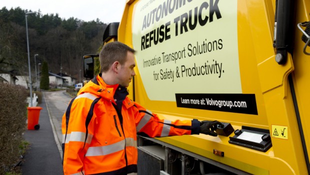 Volvo Trucks teste le véhicule de collecte autonome
