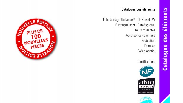 100 nouveautés au catalogue Layher
