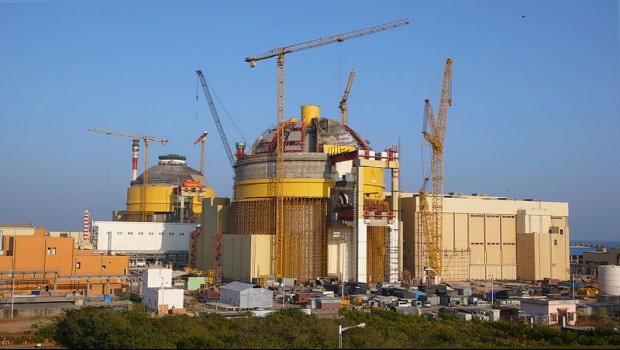 India plans to construct ten nuclear reactors