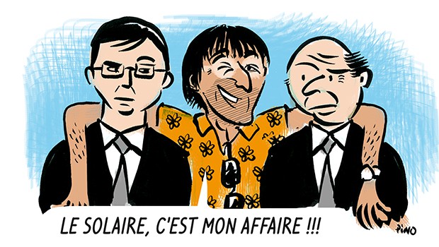 LA VIGNETTE DE LA SEMAINE - Nicolas Hulot, le solaire c'est son affaire !