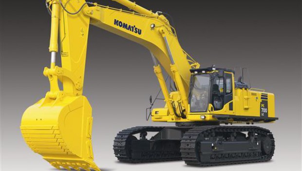 Komatsu, the best machine for large scale production
