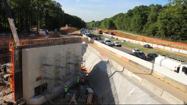 A86 : un demi-échangeur à Châtenay-Malabry