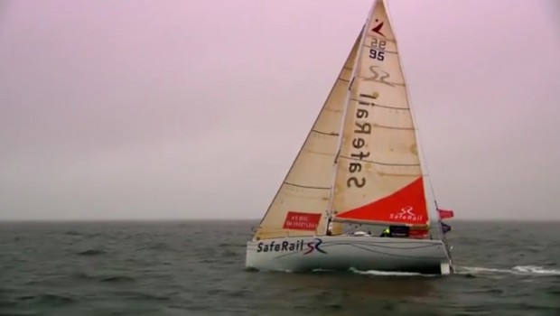 Saferail prend la mer avec la Solitaire du Figaro