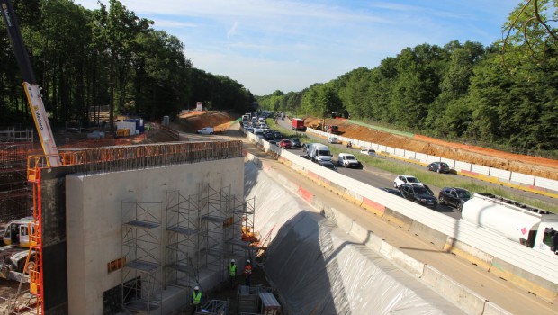 Aménagement du demi-échangeur de l'A86 à Chatenay-Malabry