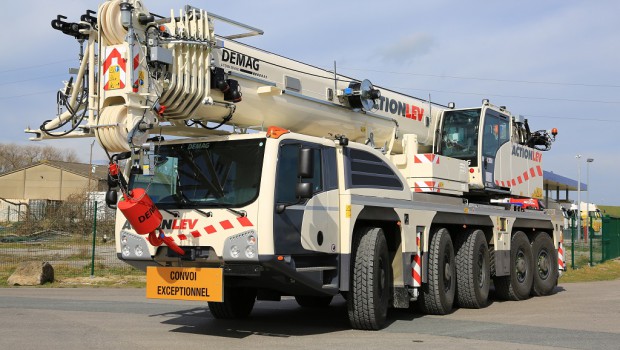 Nouvelle grue Demag pour Action Lev