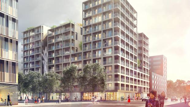 Un immeuble de 130 logements à Paris 13e