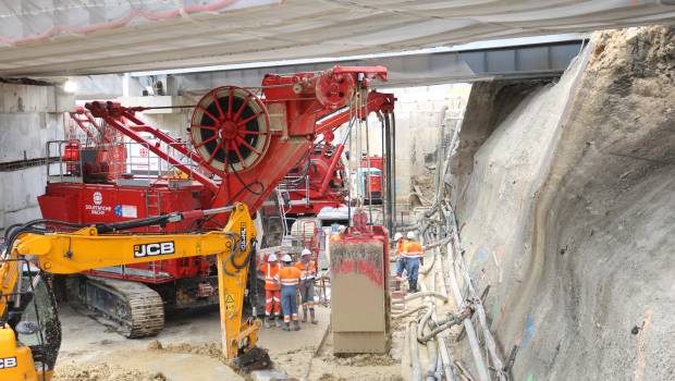 Grand Paris Express : 1ère immersion pour Soletanche Bachy