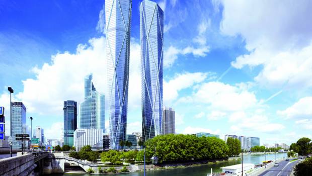 Les tours Hermitage se préparent au chantier à La Défense
