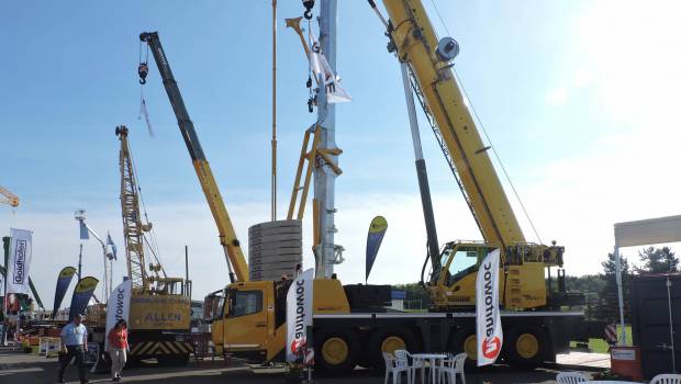 1ers pas pour les nouvelles Potain et Grove aux Vertikal Days