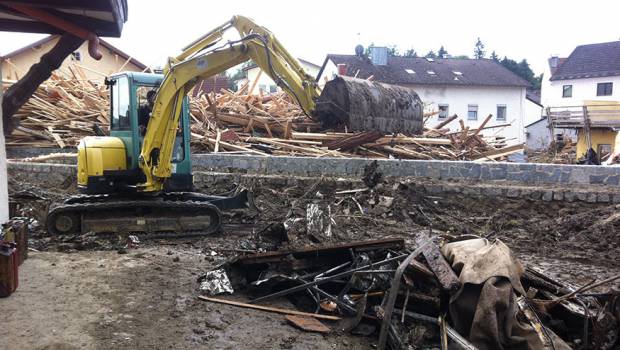 Yanmar tire Simbach de l’eau