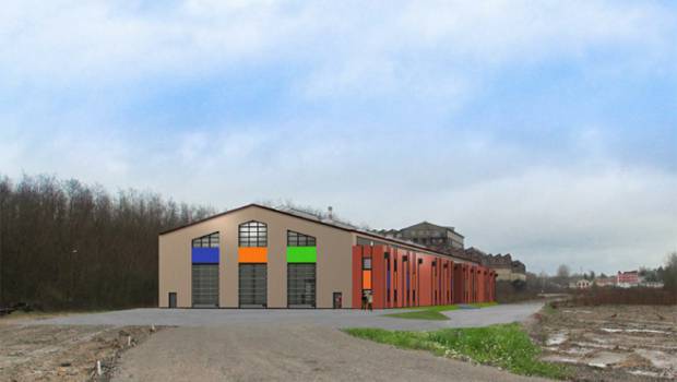 Mecateamplatform : le chantier de la halle de maintenance est lancé