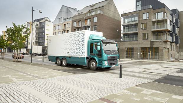 Le Volvo FE gagne en puissance