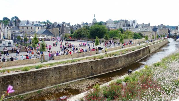 Ginger CEBTP distingué pour la réhabilitation des berges de Quimperlé