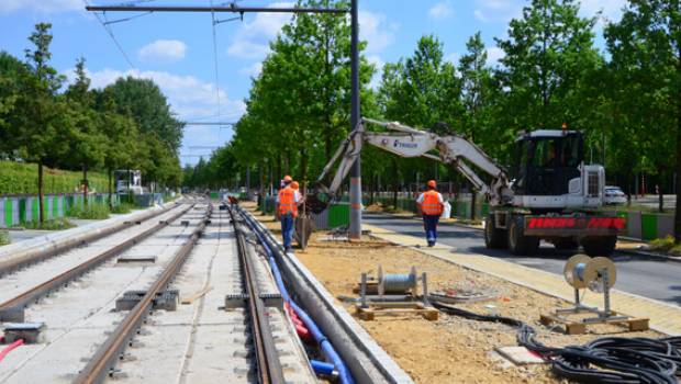 Le tram fait son entrée au Grand-Duché de Luxembourg