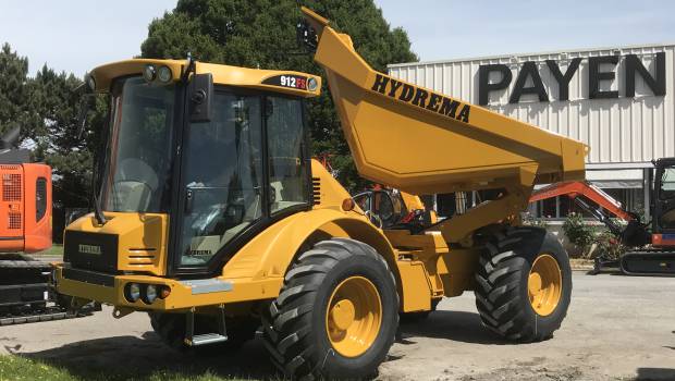 Tombereau compact Hydrema chez EGA TP