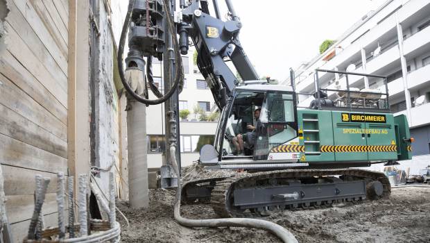 Foreuse Liebherr LRB16, compacte et économique