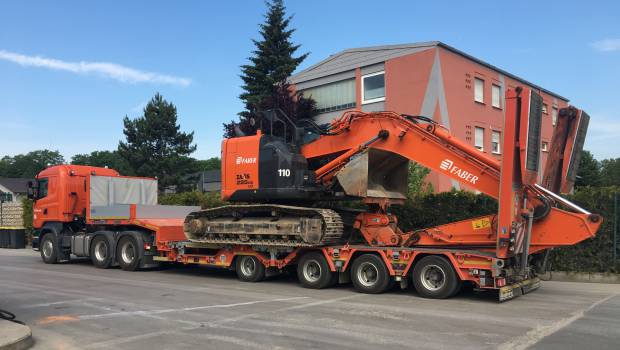 Goldhofer déploie ses capacités chez Faber Bau