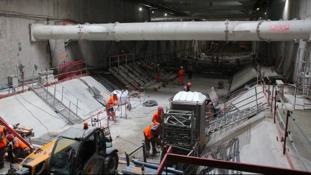 Dans les entrailles de la station Clichy Saint Ouen