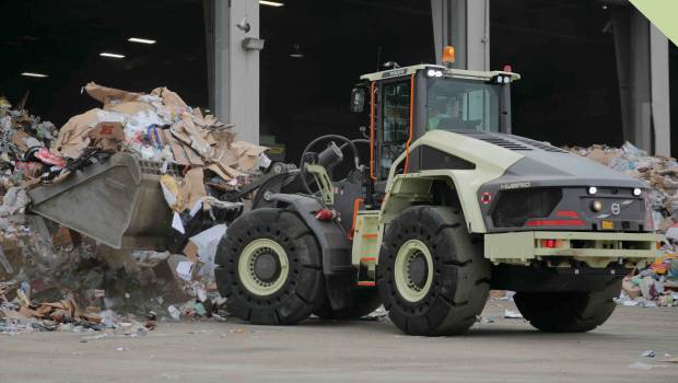 Fin des tests pour la chargeuse hybride de Volvo