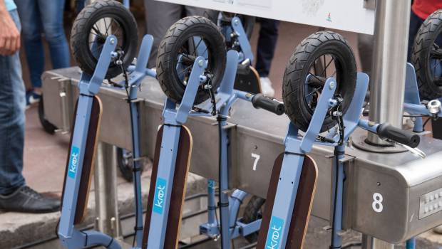 Des trottinettes connectées à Chatillon-Montrouge