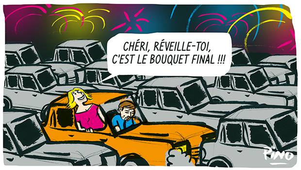 LA VIGNETTE DE LA SEMAINE - Attention aux embouteillages du 14 juillet !