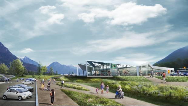 A40 : une aire bidirectionnelle à Bonneville