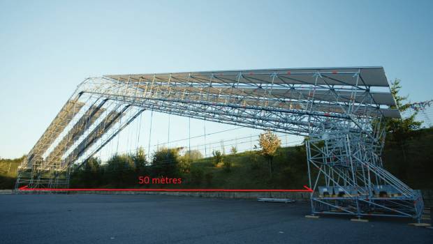 Layher innove dans les structures grande portée