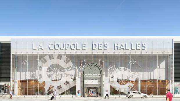 Nîmes : la coupole des halles achève son lifting