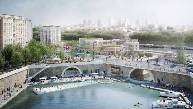 Qui est le lauréat du concours « Réinventer la Seine » ?