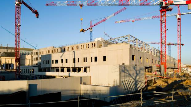 37 000 m3 de béton pour le Médipôle Lyon-Villeurbanne