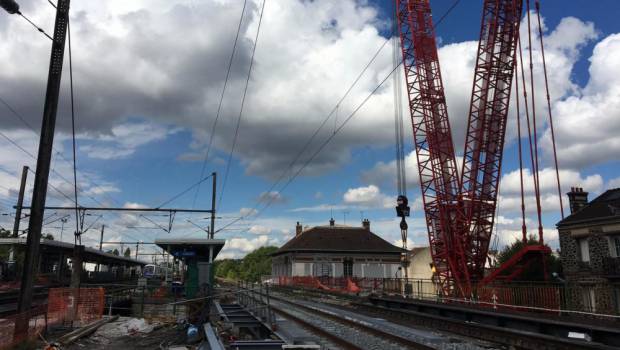 Ripage du pont-rail de Gagny : pari gagné !