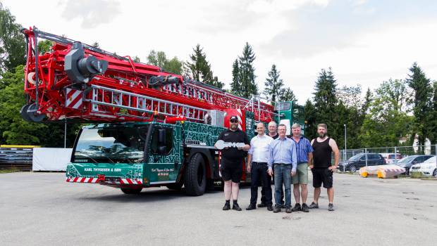 Thygesen acquiert une 2e grue Liebherr MK 88