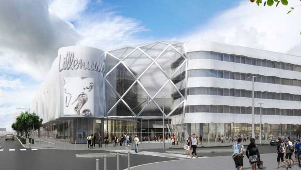 Le centre commercial Lillenium se concrétise