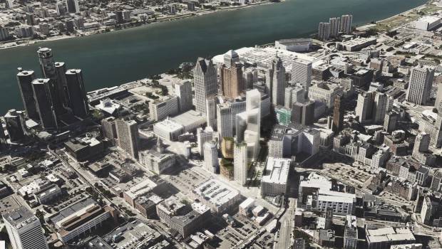 Monroe Blocks : un projet mixte à Détroit
