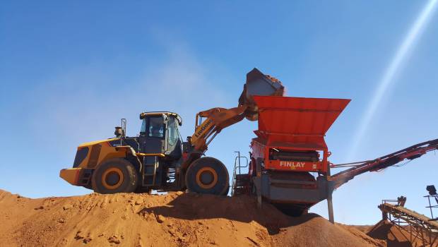 LiuGong brille à Kimberley