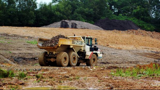 Des tombereaux Terex à 24 m dans le sol du Dorset