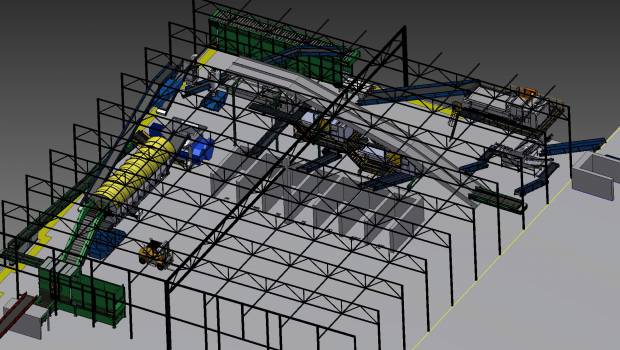 Nouvelle ligne automatisée Bollegraaf chez SK Polymers