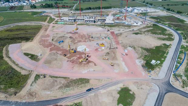 Un univers aquatique en construction à Europa-Park