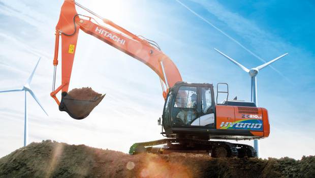 Découvrez la nouvelle pelle hybride d’Hitachi