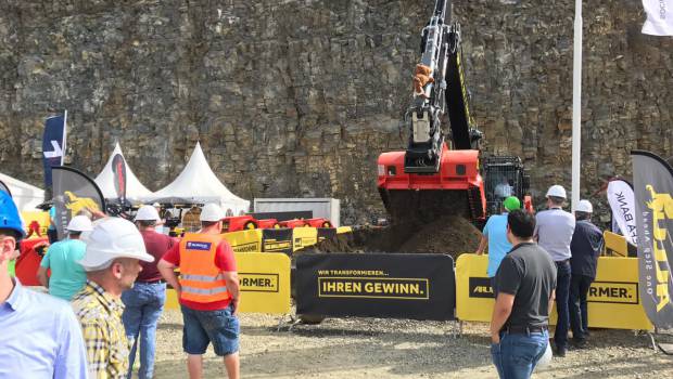 Allu Transformer fait sensation à Steinexpo